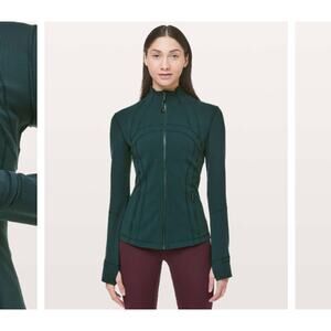 Lululemon Define Jacket Submarine Blue Teal Size 4